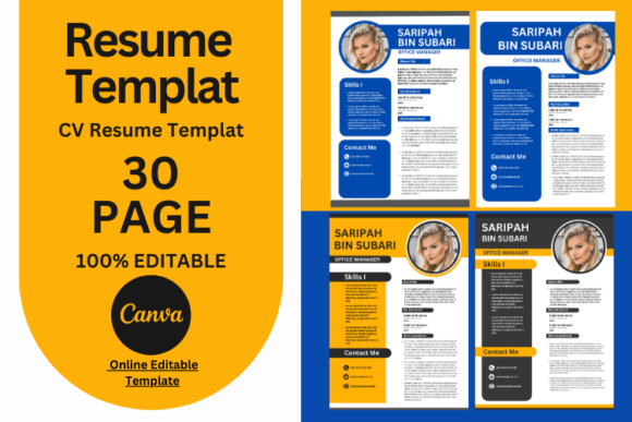 Download Canva Cv Resume Template - Premium Resources